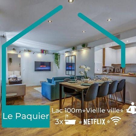Le Paquier - Mycosyapart, Vieille Ville, Calme, Lac 100M, Netflix Annecy Exteriér fotografie