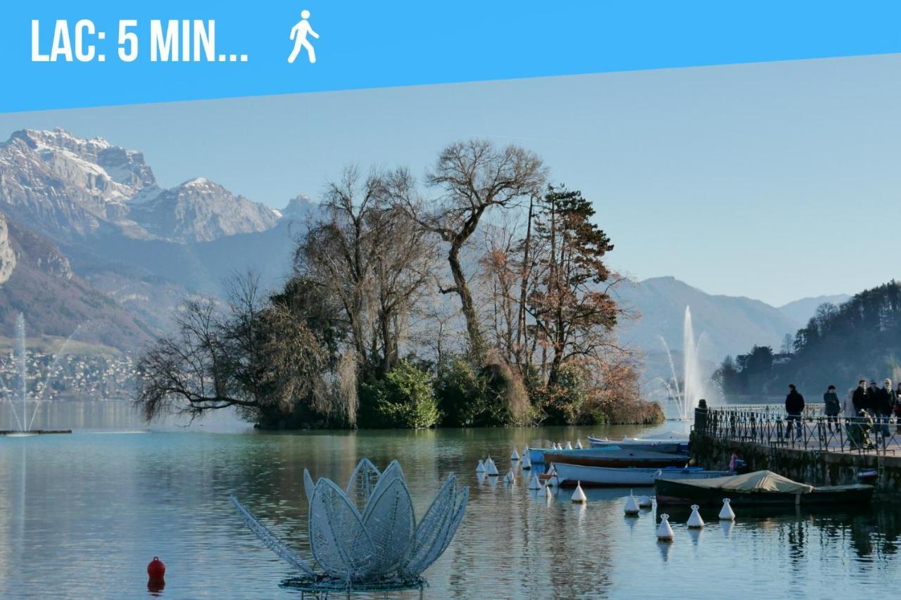 Le Paquier - Mycosyapart, Vieille Ville, Calme, Lac 100M, Netflix Annecy Exteriér fotografie