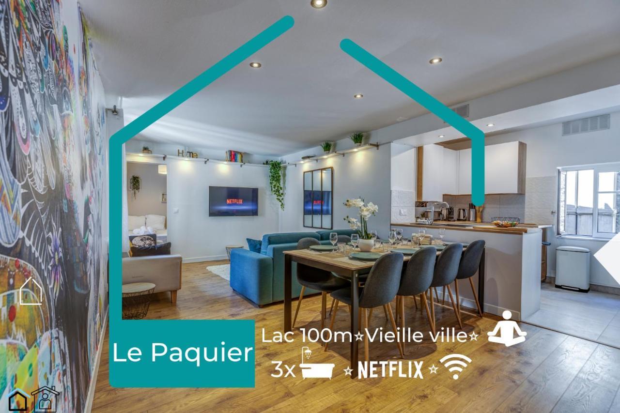 Le Paquier - Mycosyapart, Vieille Ville, Calme, Lac 100M, Netflix Annecy Exteriér fotografie